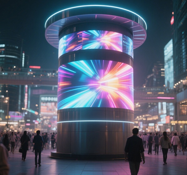 I display LED circolari possono essere utilizzati sia per la pubblicità commerciale che per gli impianti sportivi?