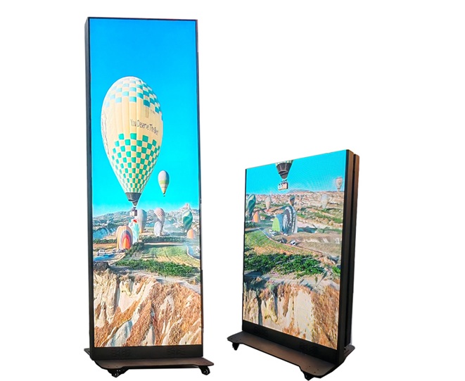 In che modo un display per poster pieghevole a LED può trasformare la vendita al dettaglio moderna, gli eventi e la pubblicità intelligente?